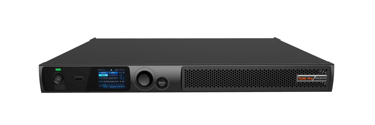 TU4K Proの前面