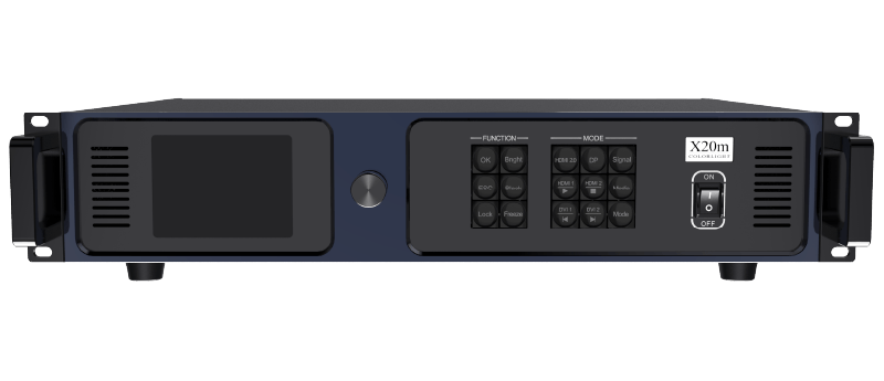 Colorlight製品 「X20m」の前面の機材画像