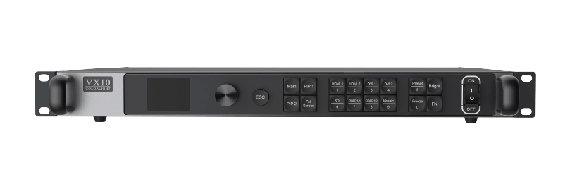 Colorlight製品 「VX10」の前面の機材画像
