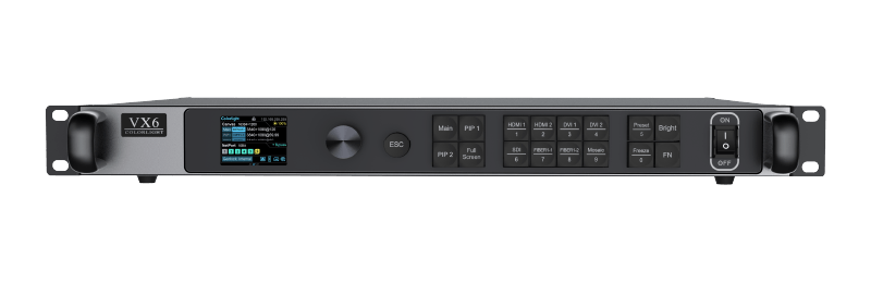 Colorlight製品 「VX6」の前面の機材画像